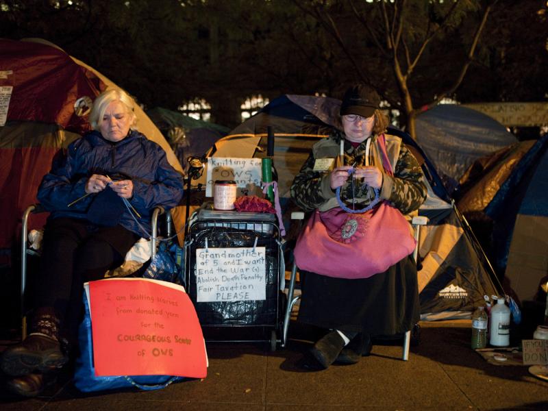 Occupy Wall Street, New York, 2011<br/>Please contact Gallery for price