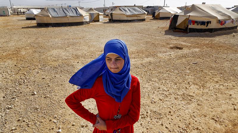 Young Syrian Refugee, 2013 Archival Pigment Print