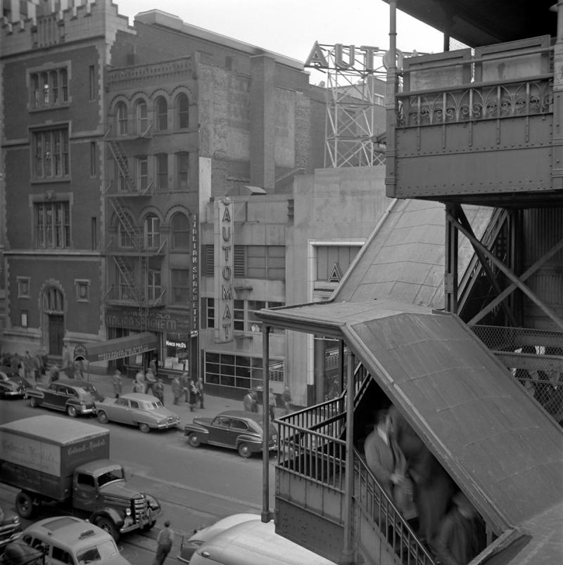 3rd Avenue EL and Automat, New York City, c.1946-1950 Gelatin Silver print