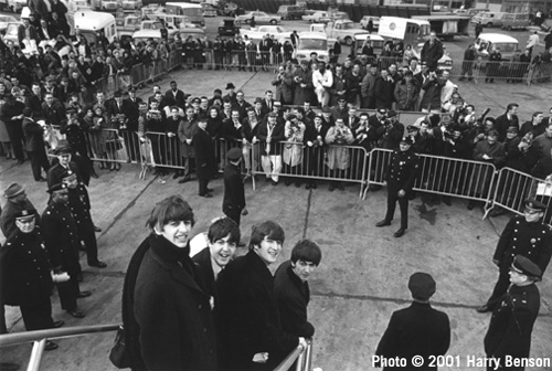 The Beatles Arriving in New York, February 7, 1964
