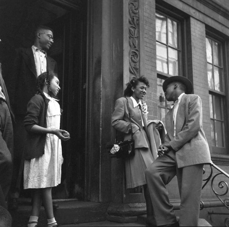 Photo: Harlem Love, New York City, c. 1946-1950 Gelatin Silver print #2741