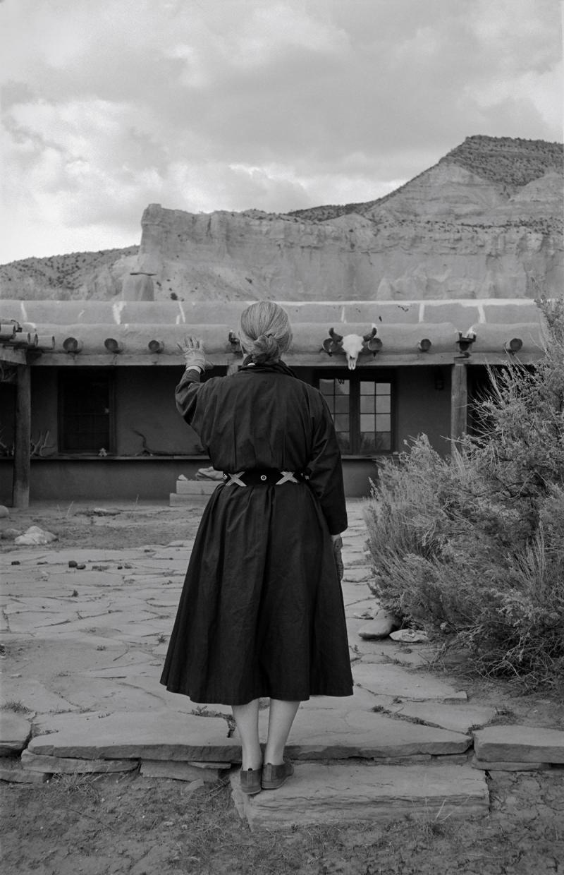 Tony Vaccaro Georgia O'Keeffe at the ranch, New Mexico, 1960<br/>Please contact Gallery for price
