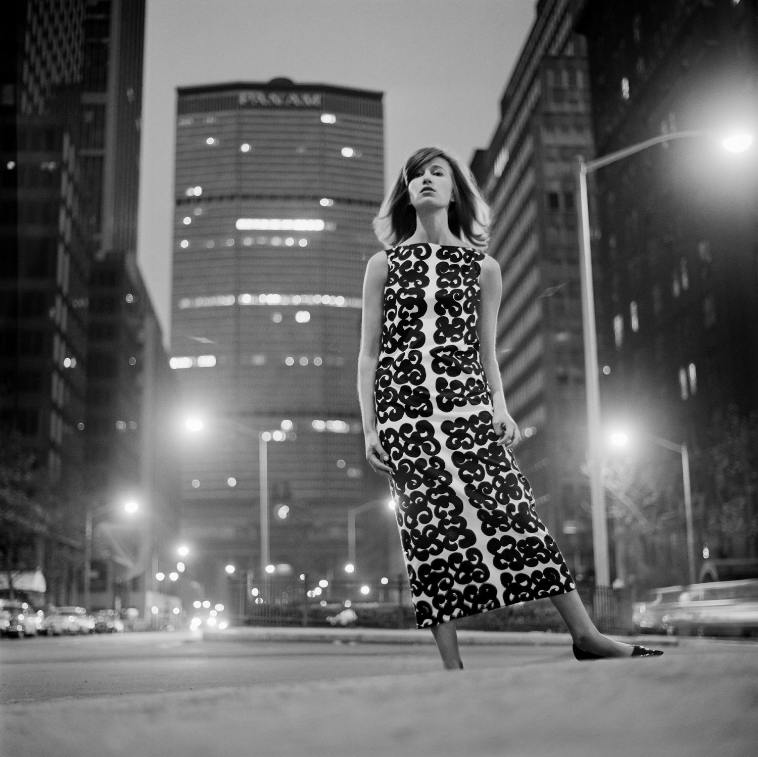 Anja on Park Avenue, New York, 1963