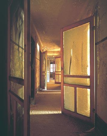 Nurse's Quarters - Hallway, Island # 3, Ellis Island<br/>