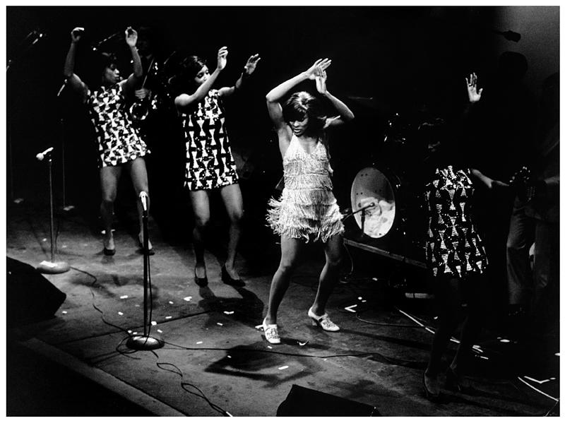 Photo: Tina Turner and the Ikettes at Fillmore East, January 9, 1970 Gelatin Silver print #2863