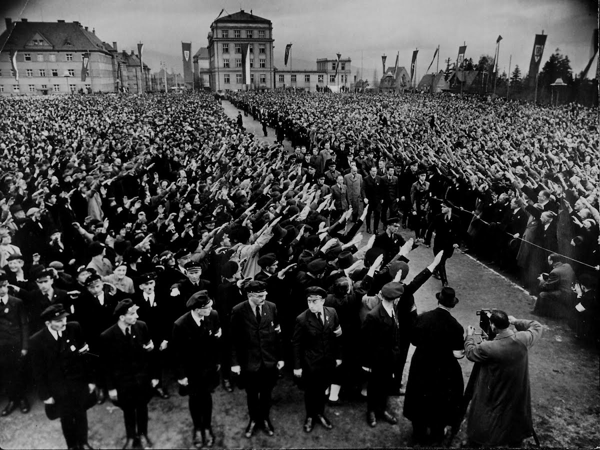 Henlein Nazi Rally,  Reichenberg, Czechoslovakia, 1938