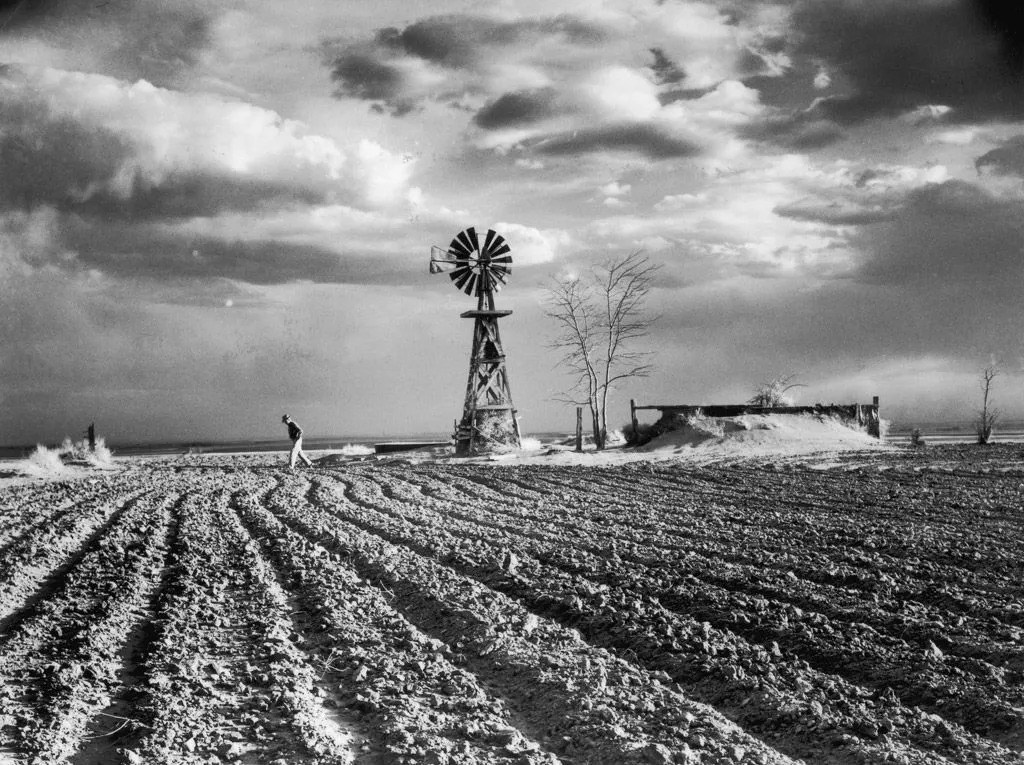 Approaching Storm, Hartman, Colorado, 1954