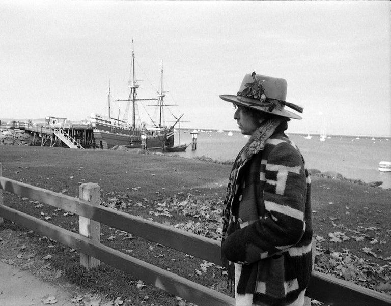 Photo: Bob Dylan, Plymouth, MA, 1975 Gelatin Silver print #2930