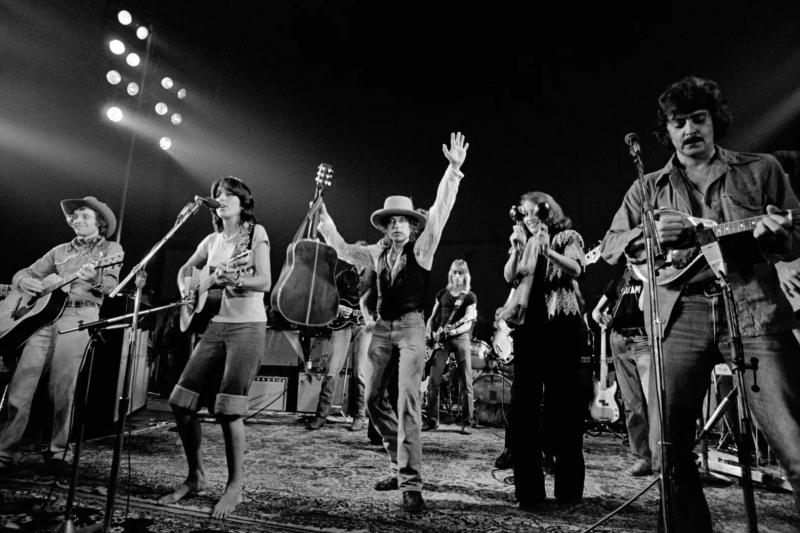 Photo: Bob Dylan and The Rolling Thunder Revue Gelatin Silver print #2933