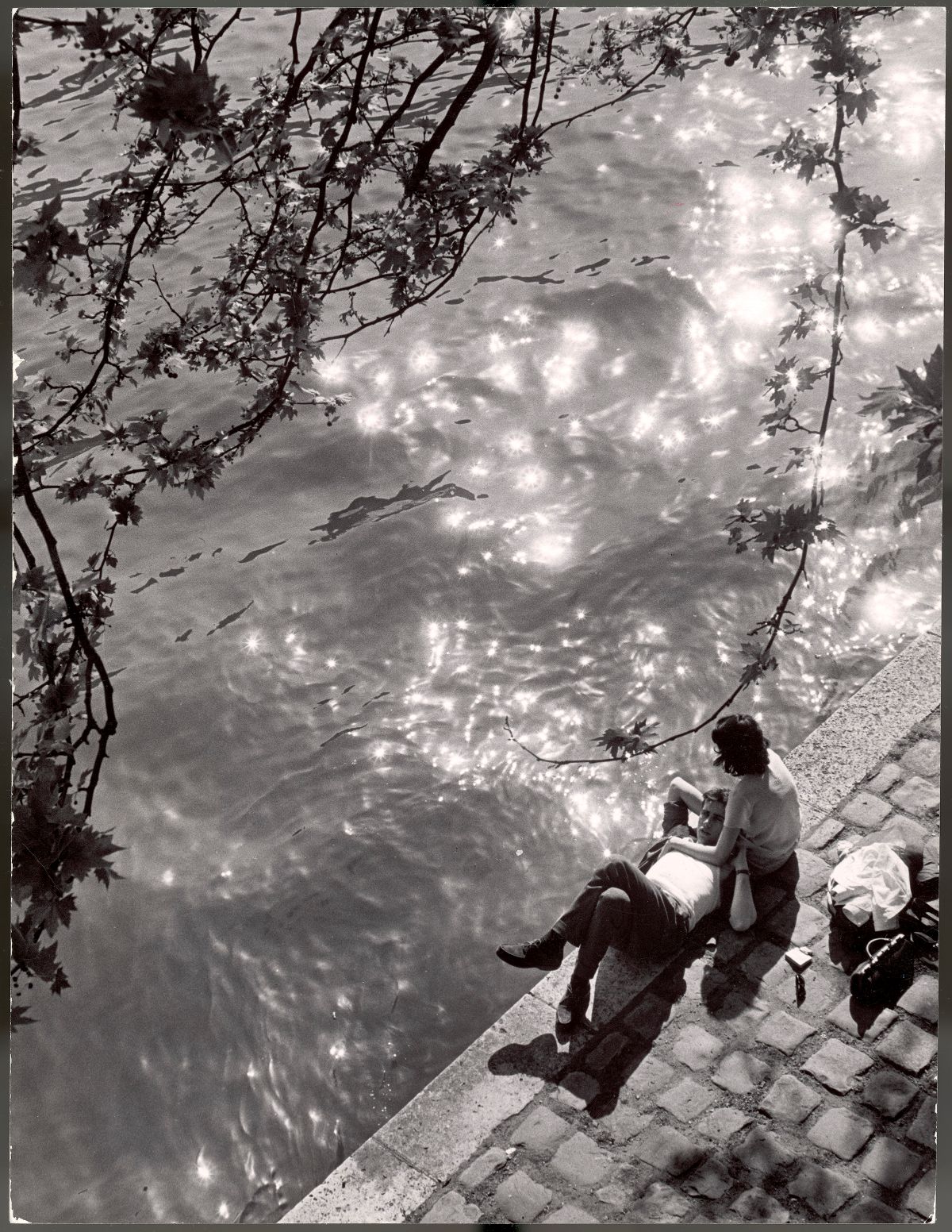 Siesta on the Right Bank of the River Seine, Paris, 1964