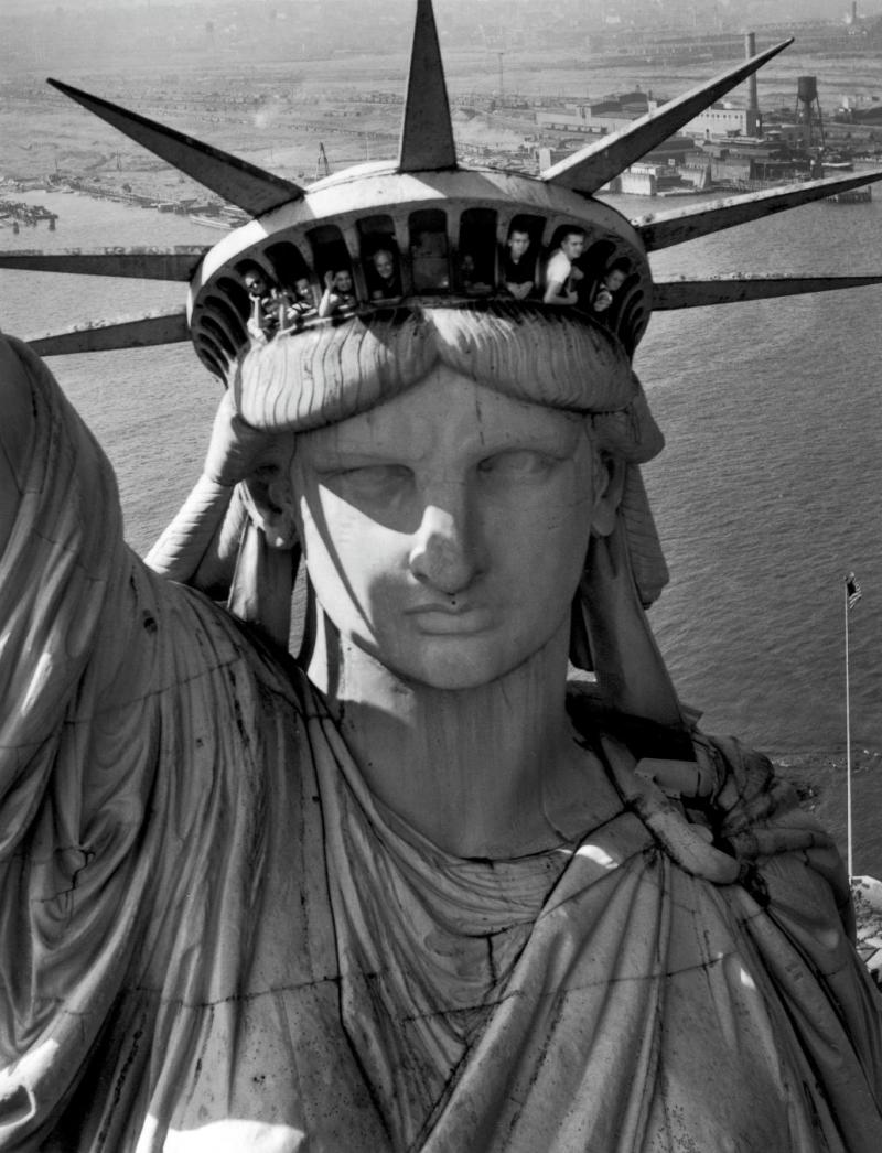 Margaret Bourke-White Statue of Liberty, New York Harbor, 1952 Please contact Gallery for price