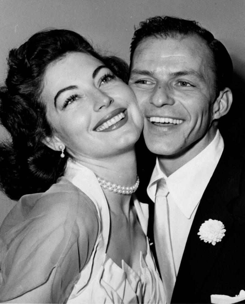 Ava Gardner and Frank Sinatra wedding party, November 7, 1951<br/>Please contact Gallery for price