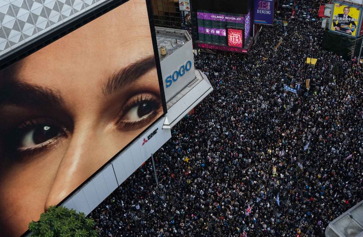 Student Protest, Hong Kong, November, 2019