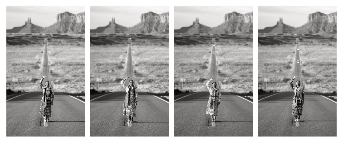 We Are Still Here 1, Monument Valley, Arizona, Dine, 2020