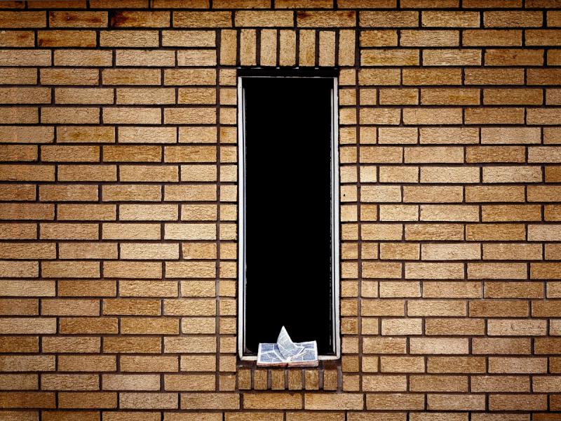 Stephen Wilkes Hurricane Katrina: Bible on Windowsill<br/>Please contact Gallery for price