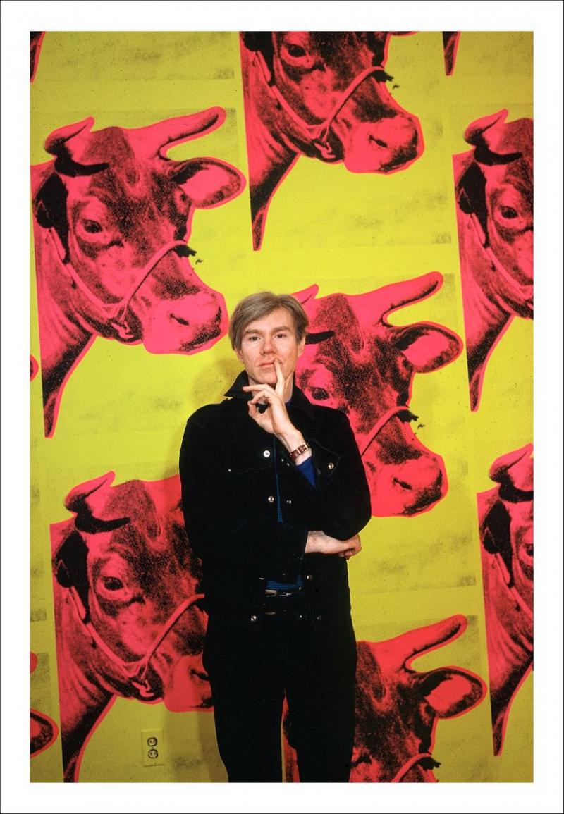 Photo: Andy Warhol, Cow Wallpaper, 1966 Archival Pigment Print #3053