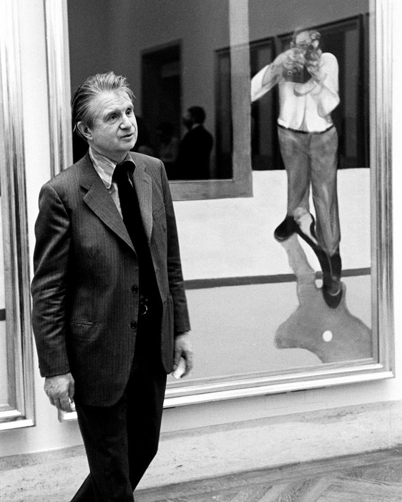 Photo: Francis Bacon, Metropolitan Museum of Art, New York, 1975 Gelatin Silver print #3059