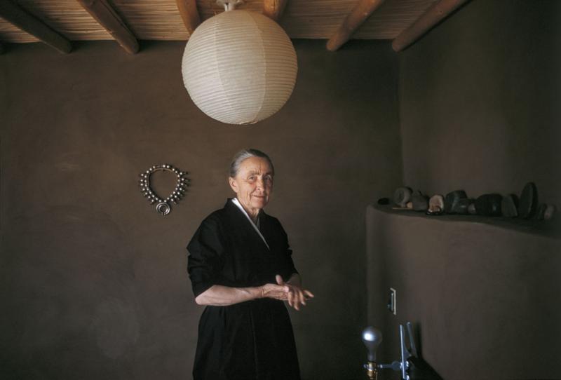 Photo: Georgia O'Keeffe at home, New Mexico, 1960 Archival Pigment Print #3067