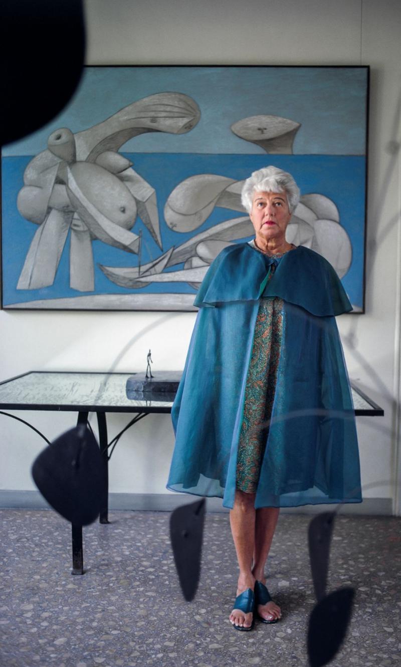 Photo: Peggy Guggenheim, Venice, Italy, 1968 Archival Pigment Print #3069