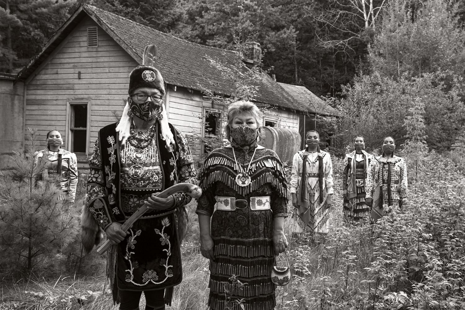 Bear Lake, home of the Dakota (Sioux) and Ojibwe (Chippewa), Minnesota