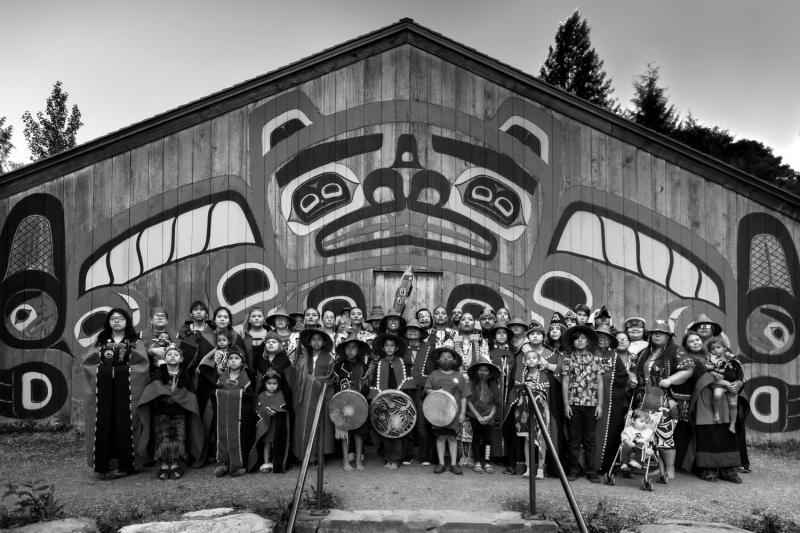 Eugene Tapahe Keep Traditions Alive, Saxman Longhouse, Ketchikan, Alaska, Native land of the Lingít Aaní (Tlingit) and Dënéndeh people, 2022 Please contact Gallery for price