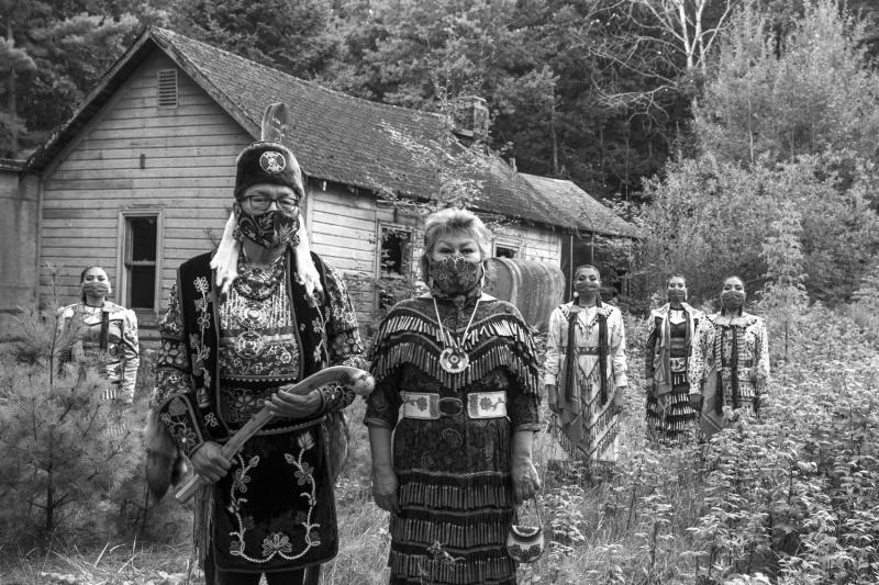 Eugene Tapahe The Old Ways, Delina White’s childhood home, Leech Lake, Minnesota, Native land of the Dakȟóta, Lakȟótiyapi and Anishinaabemowin people, 2020 Please contact Gallery for price