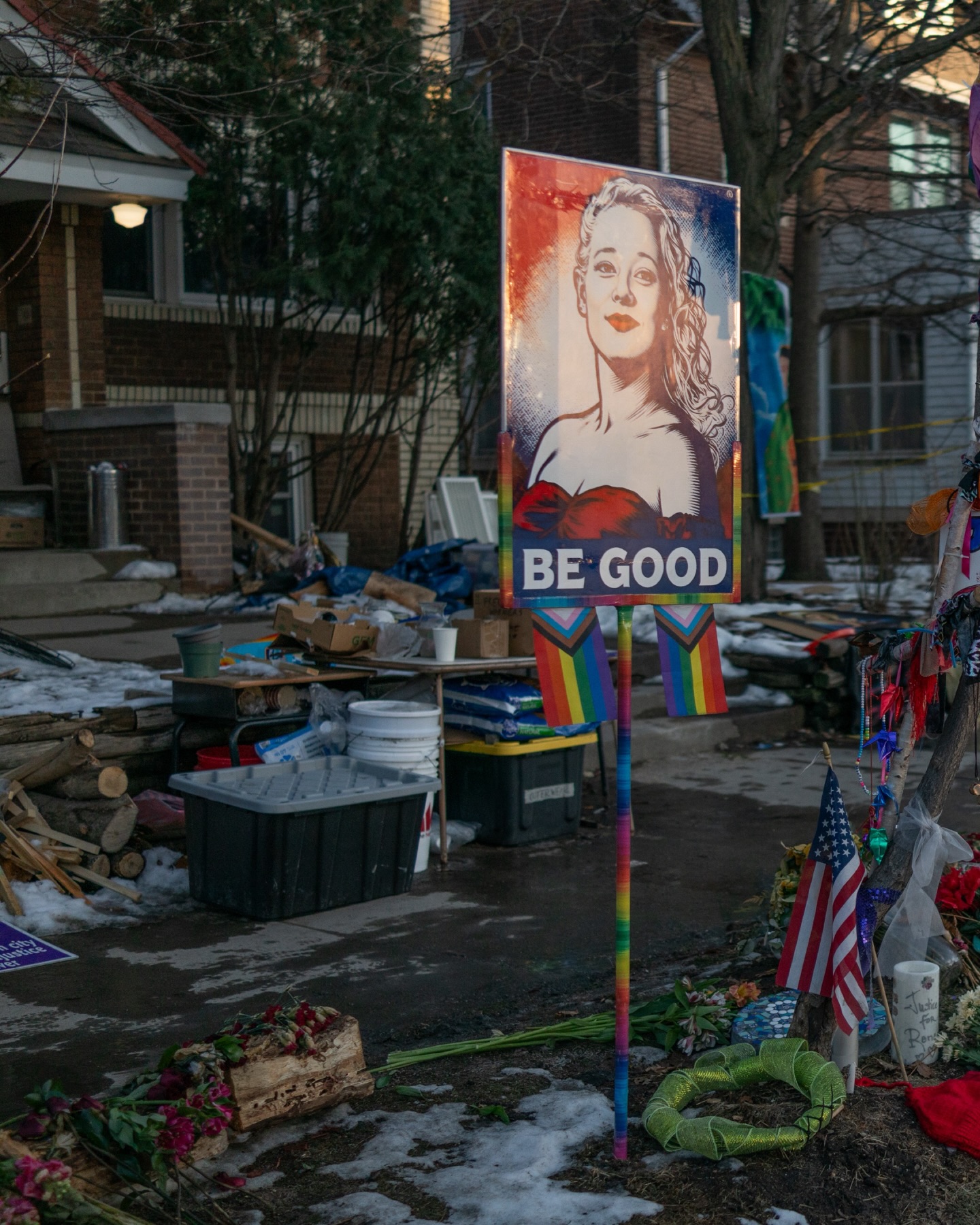 "Be Good", Minneapolis, January, 2026
