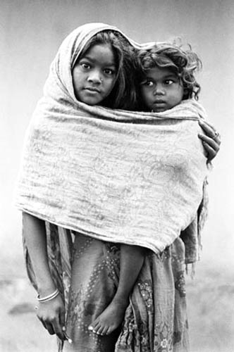 Untouchable children, India, 1978