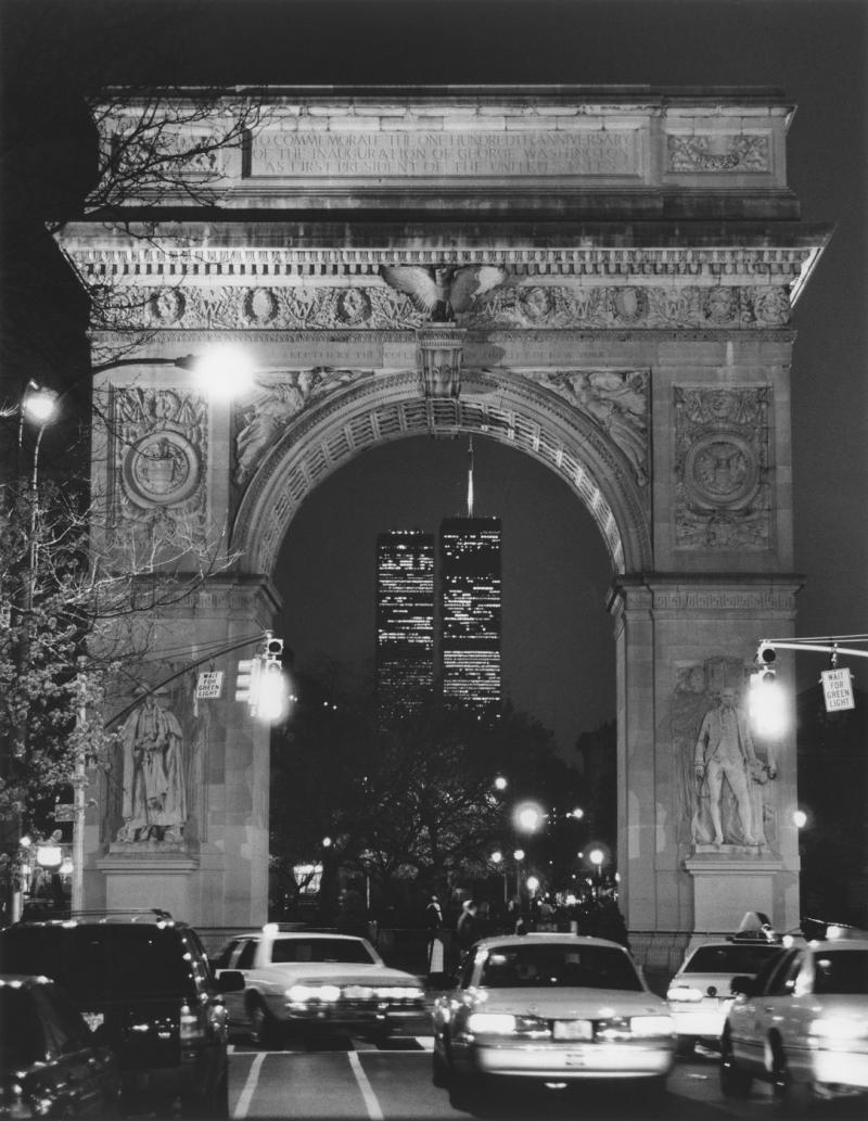 World Trade Center and Washington Square Arch, New York, 1998<br/>
