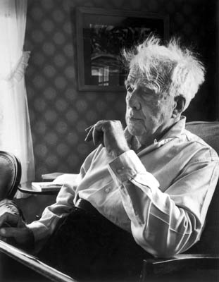 Robert Frost, Ripton, Vermont,1955