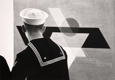 Photo: Sailor in Guggenheim, New York,1961 Gelatin Silver print #458