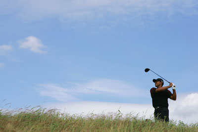 Tiger Woods, The British Open, St. Andrews, July, 2005