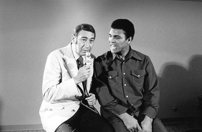 Ali with Howard Cosell