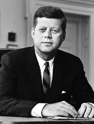 Portrait of John F. Kennedy, 1961