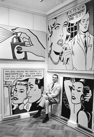 Roy Lichtenstein, Leo Castelli Gallery, New York, 1962
