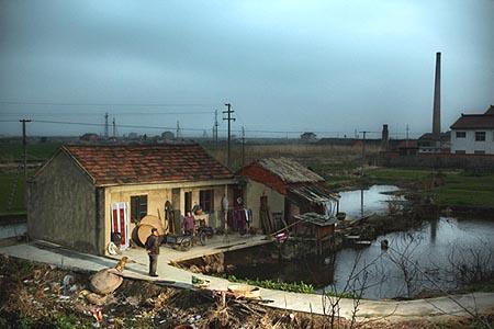 Farm house before demolition, China, 2006<br/>0<br/>
