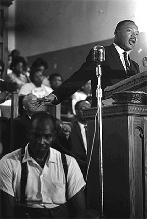 Martin Luther King, Birmingham, Alabama, 1963