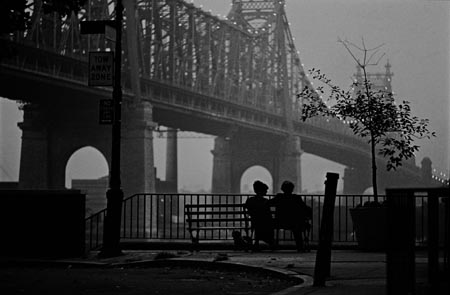 Diane Keaton and Woody Allen, 59th Street Bridge, New York, 1978,