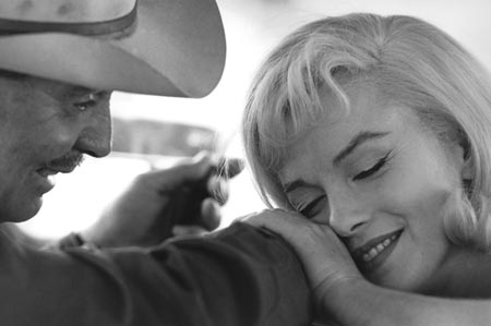 Clark Gable and Marilyn Monore,