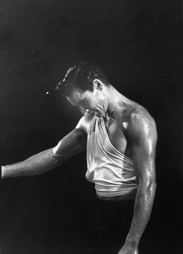 Jacques D'Amboise, New York City Ballet, after performing