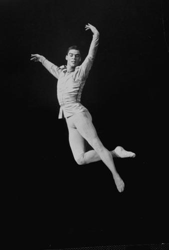 Photo: Jacques D'Amboise, New York City Ballet, 1963 Vintage Gelatin Silver Print #927
