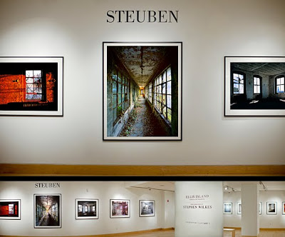 Image #1 for Stephen Wilkes’ Ellis Island Exhibit at Steuben Glass Gallery
