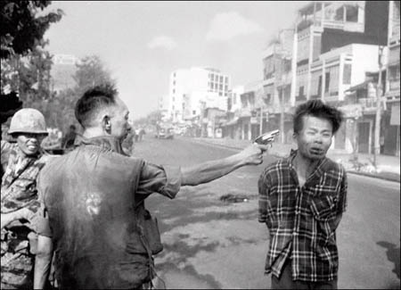 Street Execution of a Viet Cong Prisoner, Saigon, 1968